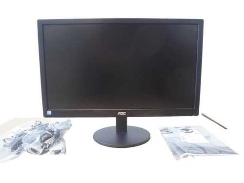 Aoc e2070swn led monitor - aoc,
